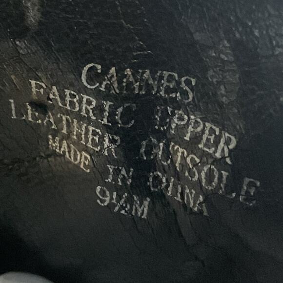 White House Black Market Booties 9.5M Black Lizard Embossed Stiletto Heel - Picture 14 of 15